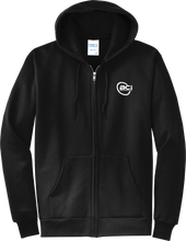 Load image into Gallery viewer, Port and Company Full Zip Hooded Sweatshirt
